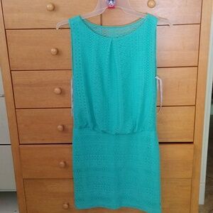 Bisou Bisou Teal Dress Size 8